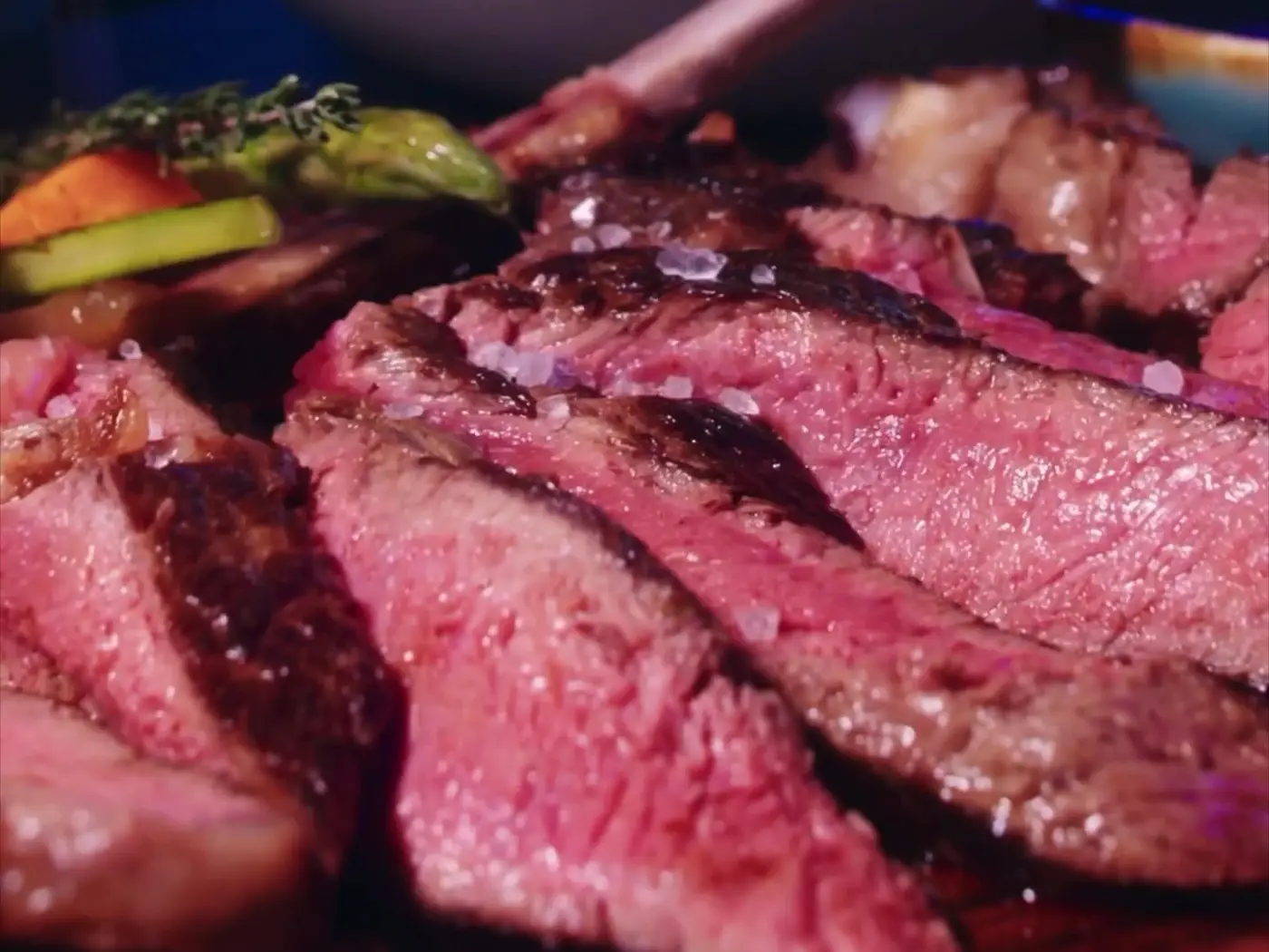 Dry-Aged Steak vom Teppanyaki-Grill