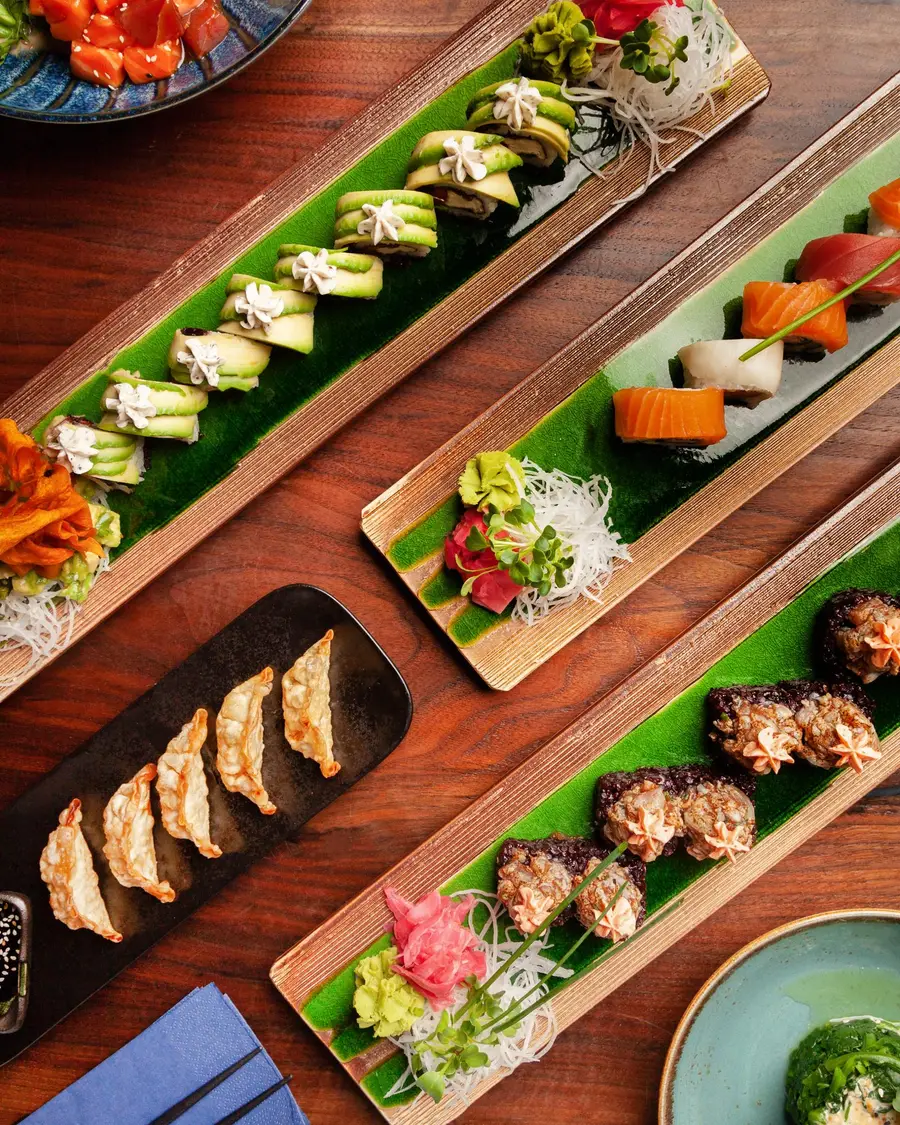 Sushi-Menüs